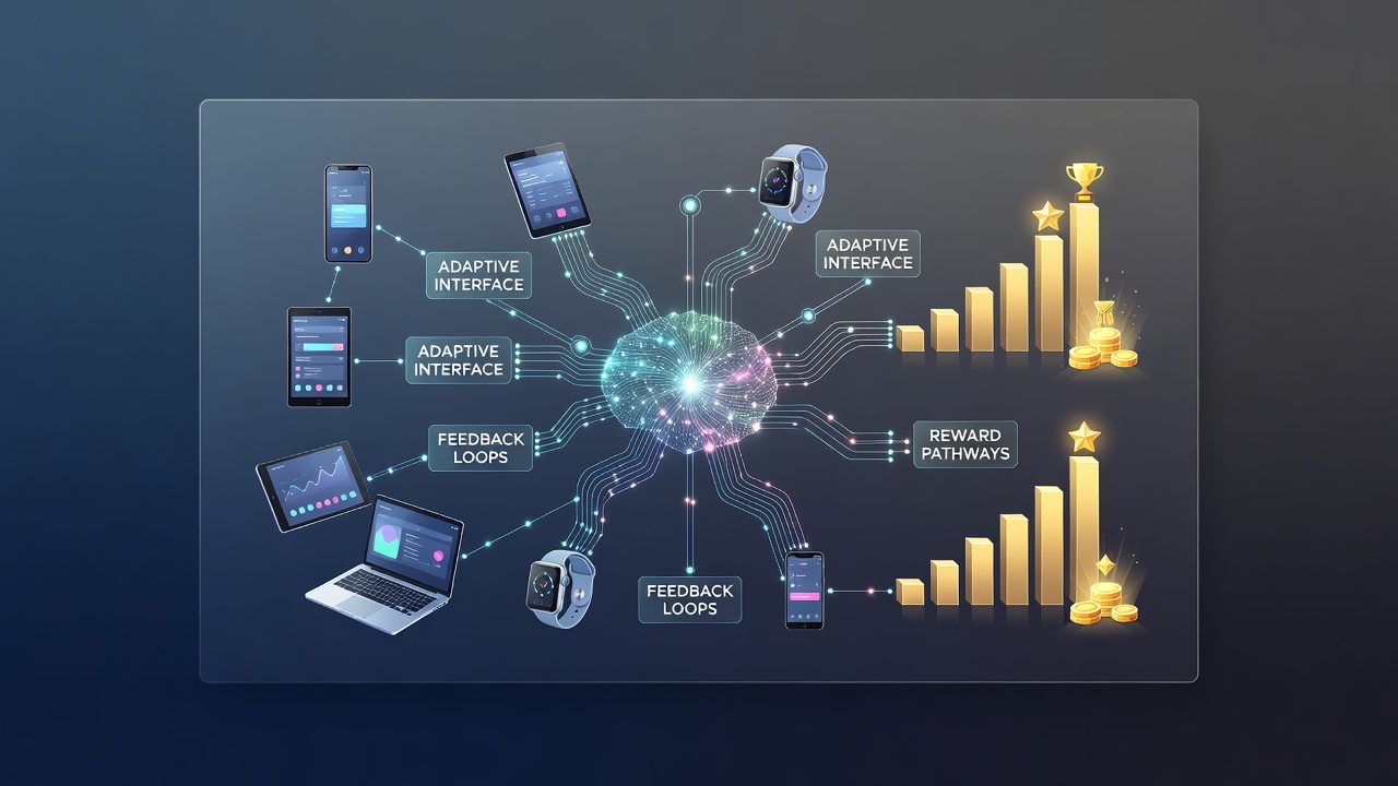 Visualisierung von Belohnungspfaden und adaptiven Feedbackmechanismen in vernetzten Preissystemen