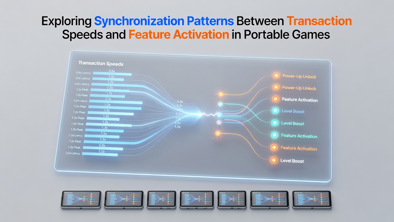 Diagramm zur Analyse von Feature-Aktivierungsmustern und Transaktionsgeschwindigkeiten in mobilen Netzwerken
