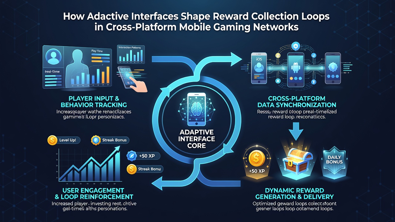 Visualisierung von Belohnungsschleifen und adaptiven Feedback-Mechanismen in Cross-Platform Gaming