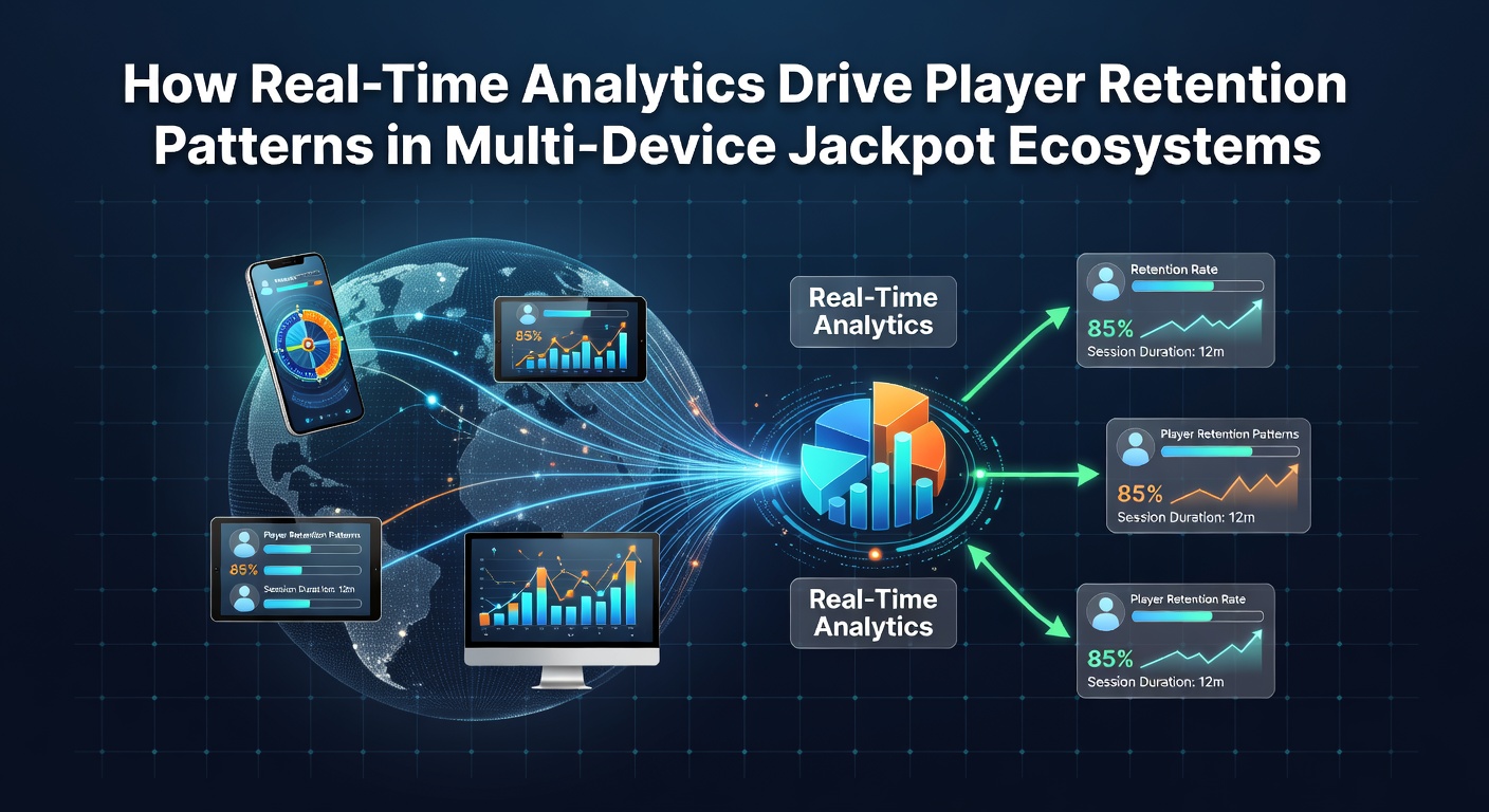 Dashboard zur Echtzeit-Analytik in vernetzten Jackpot-Ökosystemen mit multiplen Geräten